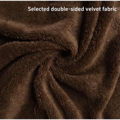 Cozy Fleece Material Dog Clothes Double Sided Soft Dog Coat Anti Shedding Warm Dog Hoodie Winter Season for Medium Large Dogs