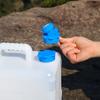 4 Gallon/15L Camping Water Jug Emergency Stroage Water Storage Containers Water Dispenser Carrier for Vehicle Car Outdoor Hiking