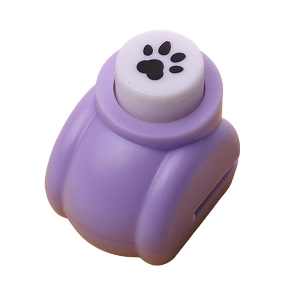 Embossing Punching Device Hole Punch Mini Paper Card Shaper Cutter For Children DIY Scrapbooks Craft Calico Hole Puncher 1/6PCS