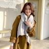 Wool Scarf New Autumn and Winter Solid Color Scarf Medium Long Style Fashionable Shawl Scarf for Women