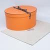 HERMES [/Domestic Regular] Davis Dot Medor Newsboy/ hat 59 NavyUsed