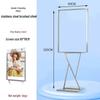 Outdoor Floor-Standing Poster Display Stand