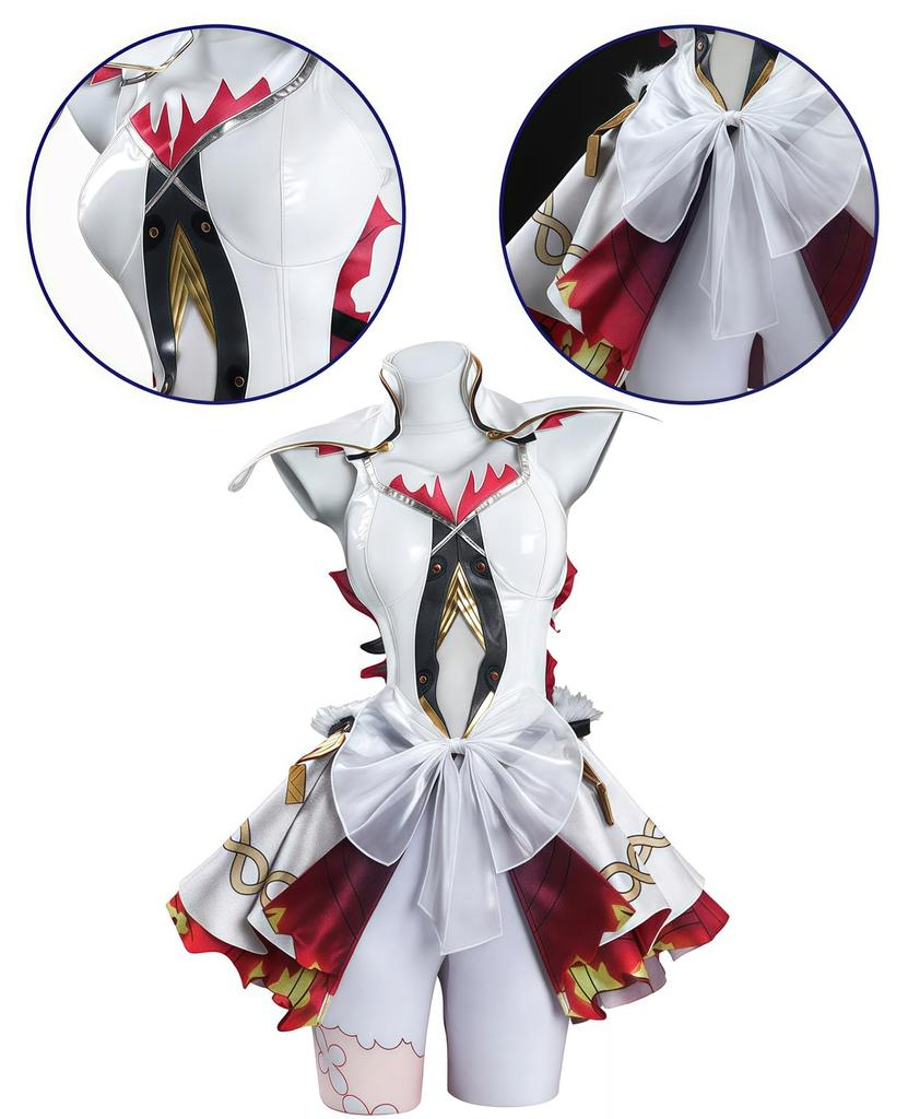 [NOKIJP] Tsubaki Meichou Cosplay Costume from Wuthering Waves, a Popular Game Costume for Photo Shoots (Tsubaki, Size L)