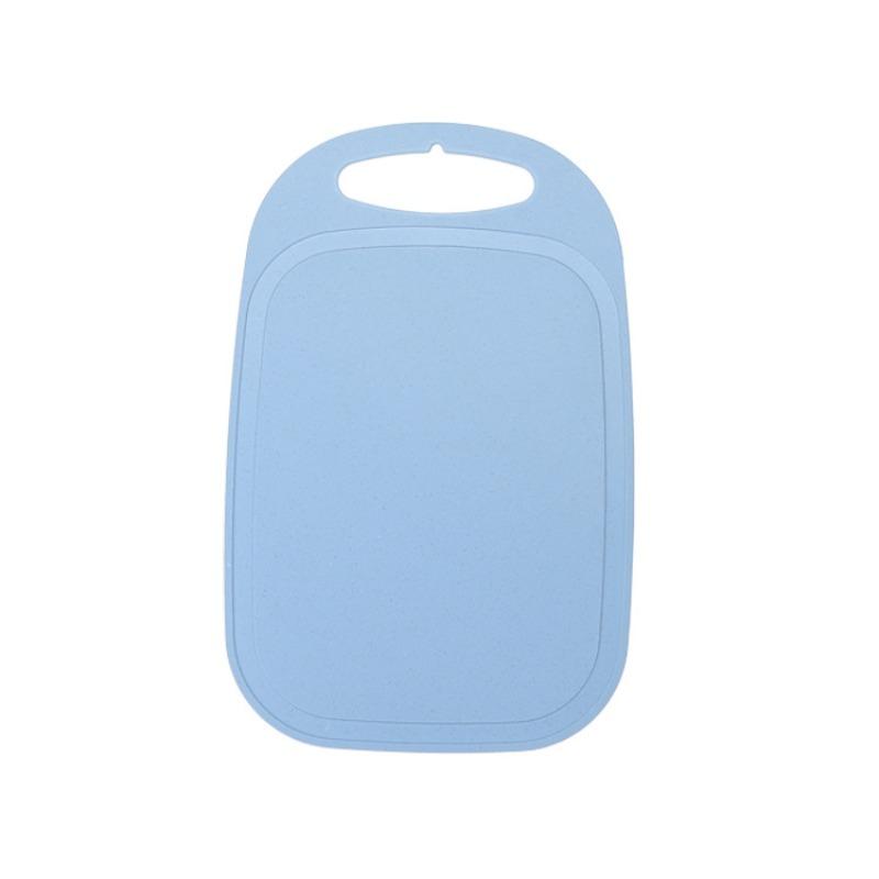 Wheat Straw Household Double-sided Vegetable Board for Cutting Fruits, Anti-mold and Anti-slip Plastic Small Chopping Board and Cutting Board