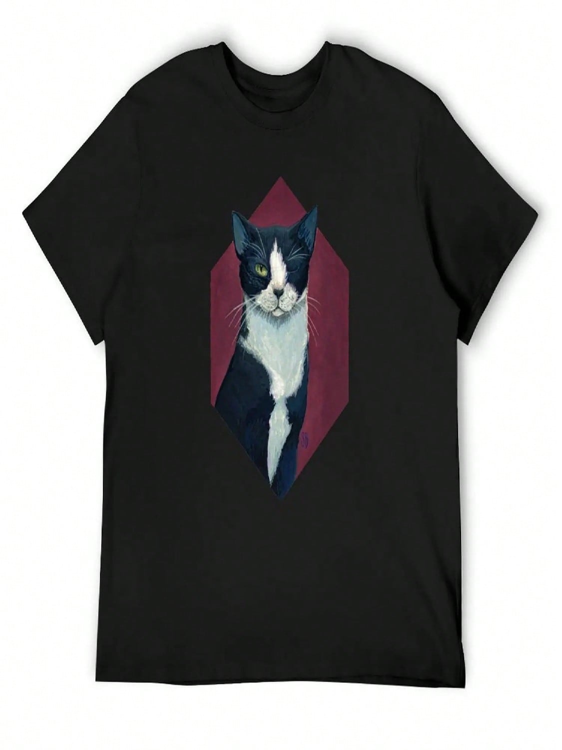 Max The One Eyed Cat T-Shirt Shirts T-Shirts Man Fashion Shirts Men Graphic T Shirts S разноцветный