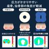 Alphax Round Seat Cushion, High Rebound, Pressure Distribution, Breathable, Doctor's Gentle Cushion, Jiraku (Navy), Fiber Material