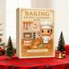 Vánoční pečení Adventní kalendář 24denní odpočítávání Sezónní kalendář očekávání Domácí dekorace Autodoplněk
