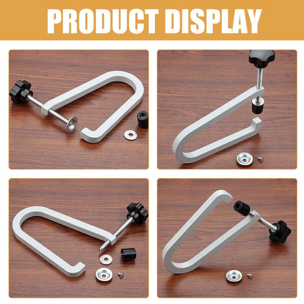 Vaguelly Guitar Bridge Clamp Repair X X for Acoustic and Electric for Guitar Maintenance Tool, Metal, 15.6 10.6 1.2cm, Lightweight, 460g, Guitars,