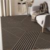 Geometric Stripes Popular Bedroom Decorative Rug Art Fashion Living Room Bedroom Large Area Rug Light Luxury Carpet Sofa Mat