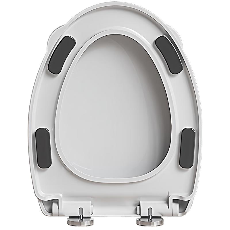 

BSITN Universal Slow-Close Toilet Seat Cover with Handle