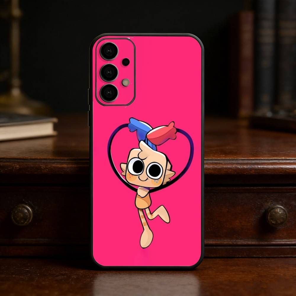 Cartoon Goob Dandys World Phone Case For Samsung S25,24,23,22,30,21,10,9,Ultra,Plus,Lite Soft Black Case
