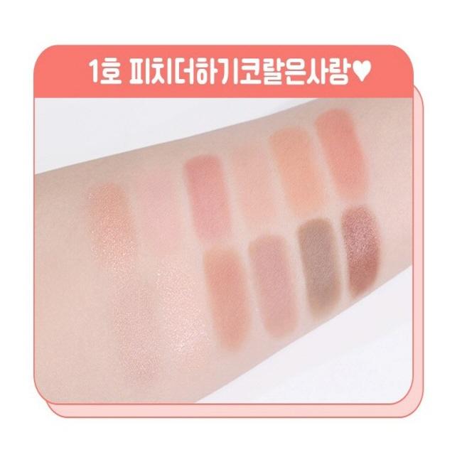 ZEROBASEONE pick) colorgram Pin Point Eyeshadow Palette 6 Colors