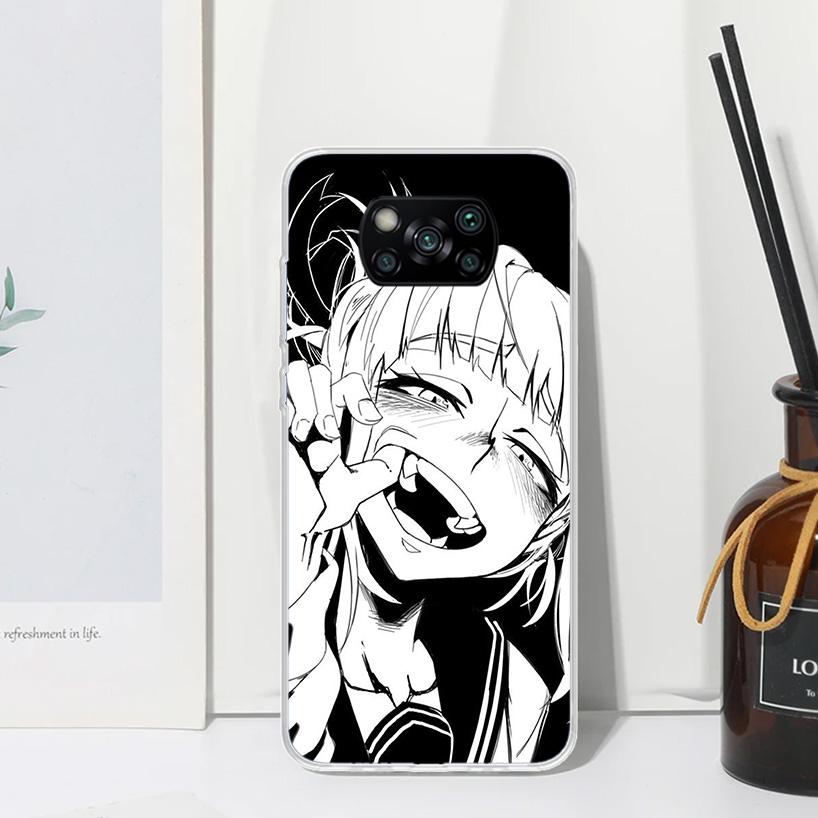 Himiko Toga Waifu Anime MHA Phone Case For Xiaomi Poco X7 X6 X5 M7 M8 Pro F7 Ultra Redmi 15C 15 13C 13 12C 12 10 10C 10A Art Fun