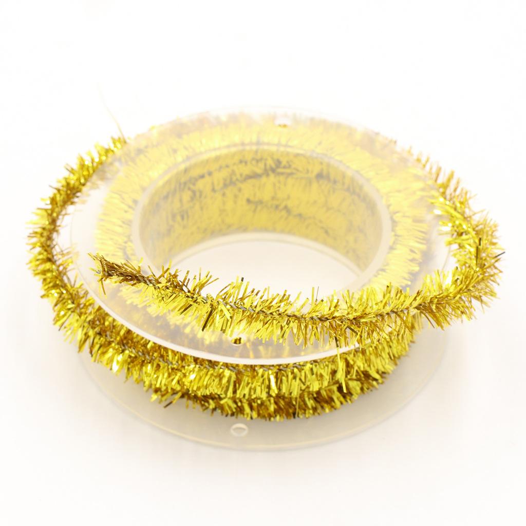 Christmas Decoration Metal Wire Color Strips DIY with Iron Wire Metal Wire Yarn Festival Supplies