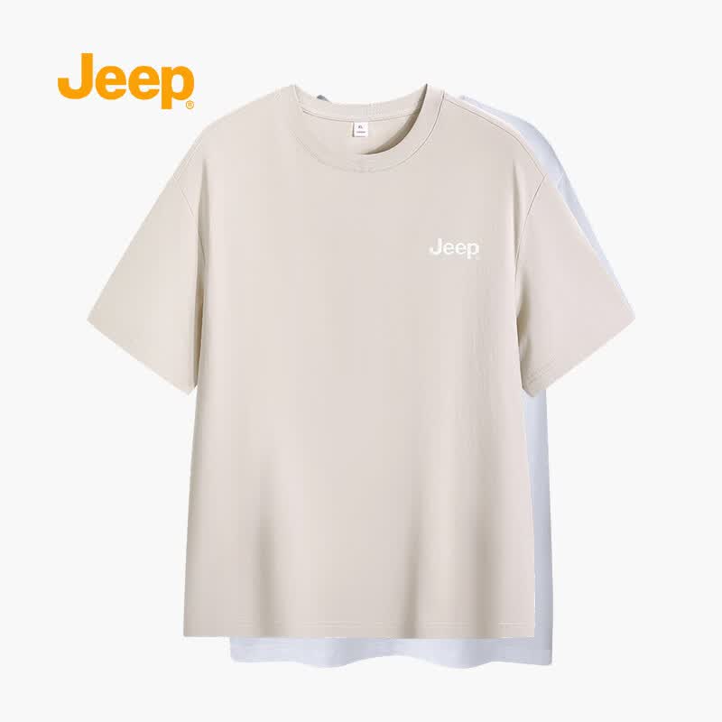 JEEP Men s Breathable Knit Short Sleeve T-Shirt M