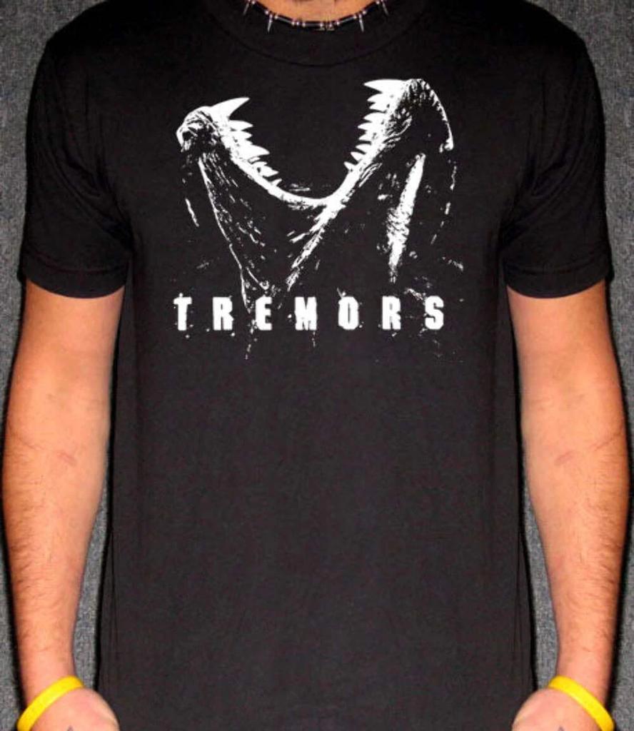 Tremors T-Shirt – Retro Horror Comedy Monster Movie Tee