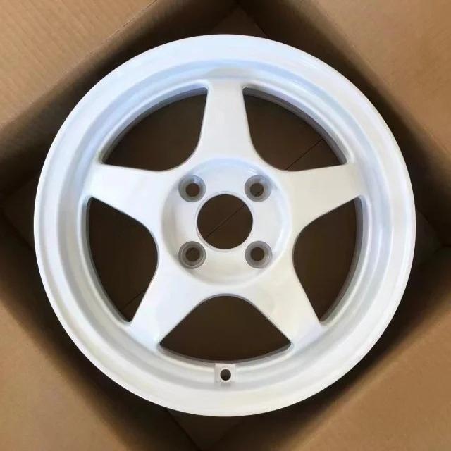 15 Zoll Gussaluminiumlegierung Auto Felgen 15x6.5 Felgen Lochkreis 4x100 4x108 für PKW Rennsport Tuning Autos