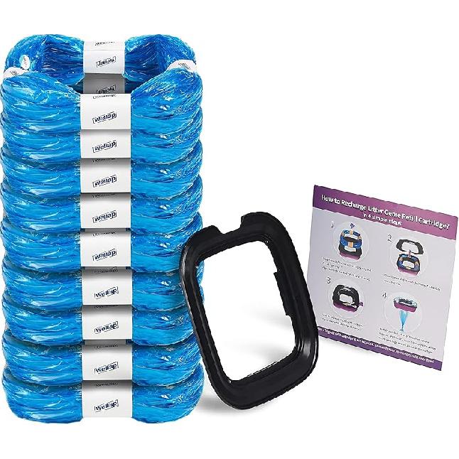 Litter Refills Compatible with Your Litter Refill Cartridge. (9 Pack) Standard 9 Pack