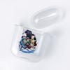 Demon Slayer Nezuko Zenitsu Tanjirou Transparent Airpods Case for Funda Airpods 2/1 Cover Kimetsu No Yaiba Soft TPU Case Coque