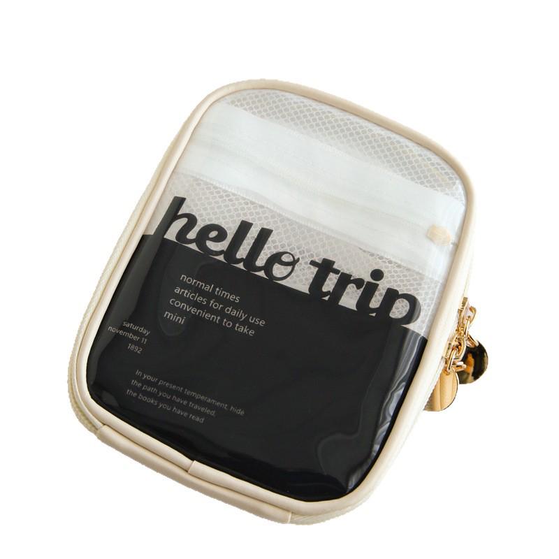 2025 Přenosná Cestovní Taška Velké Kapacity se Zrcátkem na Make-up a Péči o Pleť pro Ženy