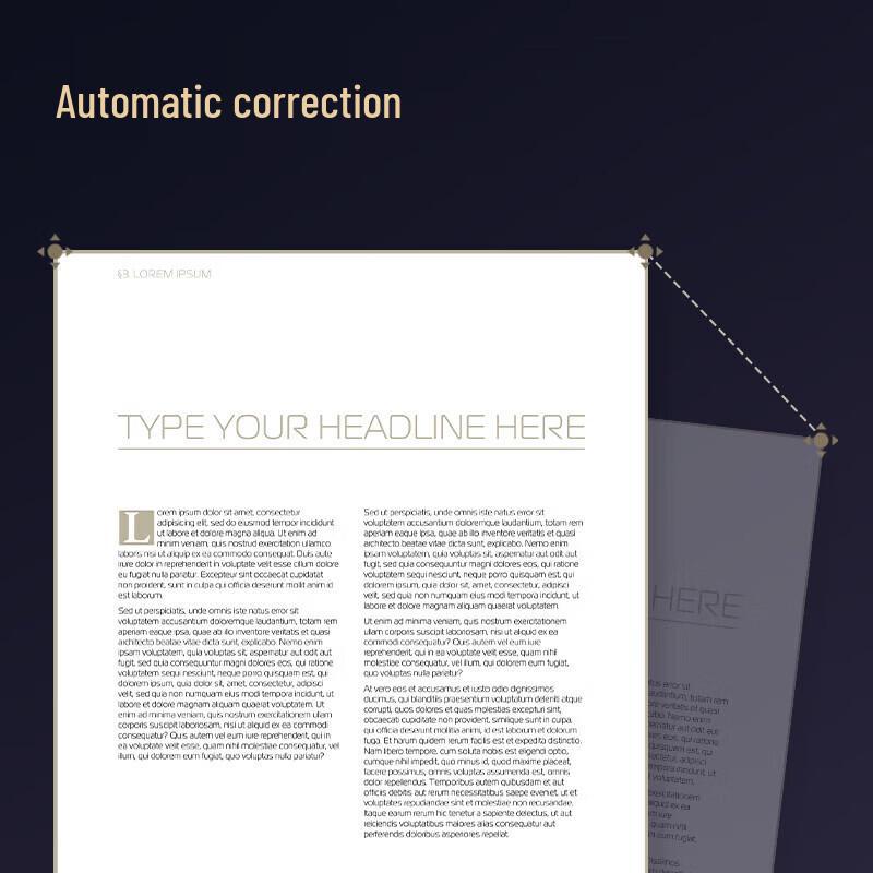 Deli GK336 A3 18MP Document Scanner