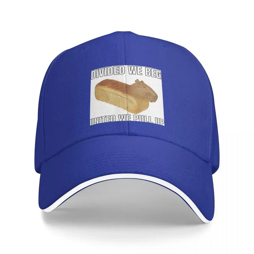 Bread Capy Baseball Cap Cute Foam Party Hat Sports Cap Snap Back Hat Women's Hats 2024 Men's