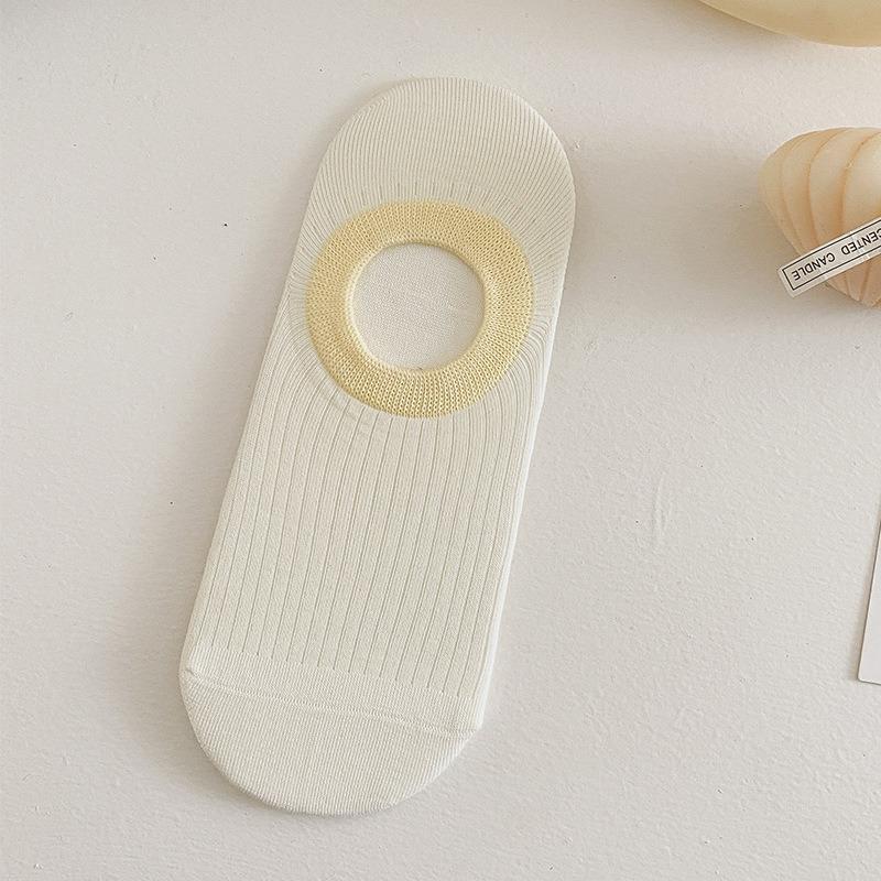 

Женские летние тонкие носки-лодочки из чистого хлопка, не сползающие с пятки, сетчатые, бесшовные, с мелким вырезом, невидимые 1 pair