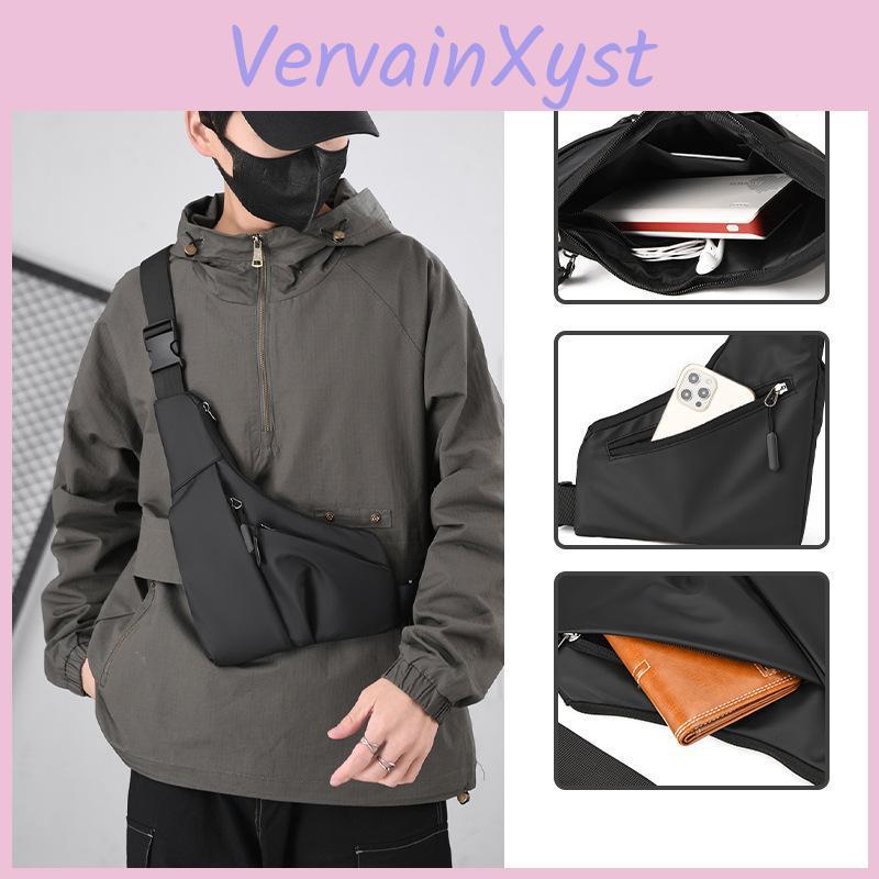 Triangle Mens Bag Antitheft Closefitting Shoulder Bag Left And Right Chest Bag