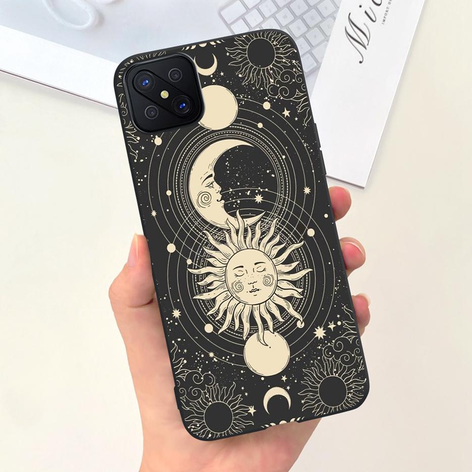 For Oppo Reno 4Z 5G Case CPH2065 Lovely Candy Painted Cover Soft Silicone Phone Case For Oppo Reno4 Z Reno4Z Fundas 6.57'' Coque