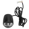 2 In 1 24V‑80V LED Front Light with Horn Electric Bicycle Headlight for Outdoor Cycling