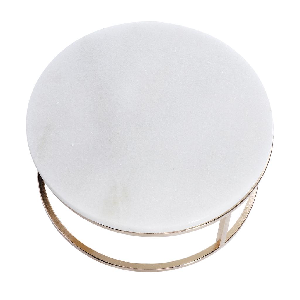 1 Pieza Soporte Decorativo para Pasteles de Mármol Base Gruesa Soporte Estable para Pasteles para Exhibición de Postres Cupcakes Galletas Pasteles Bocadillos