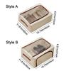 Large Capacity Underbed Shoe Storage Box Steel Frame Clothes Storage Organizer Shoe Basket  Bedroom