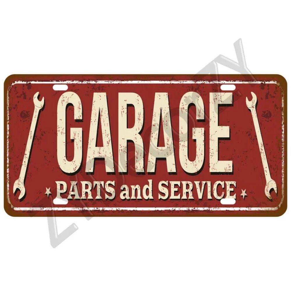 Vintage Route 66 Cars Metal Tin Sign Bar Club Tire Shop Decor