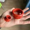 4pc Red Rubber Turbo Intake and Breather Seal Ring Kit A6420940080 6420940580 for Mercedes OM642 High Quality Car Accessories