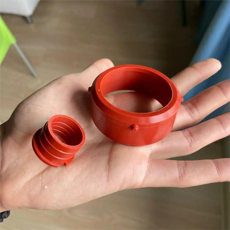 4pc Red Rubber Turbo Intake and Breather Seal Ring Kit A6420940080 6420940580 for Mercedes OM642 High Quality Car Accessories