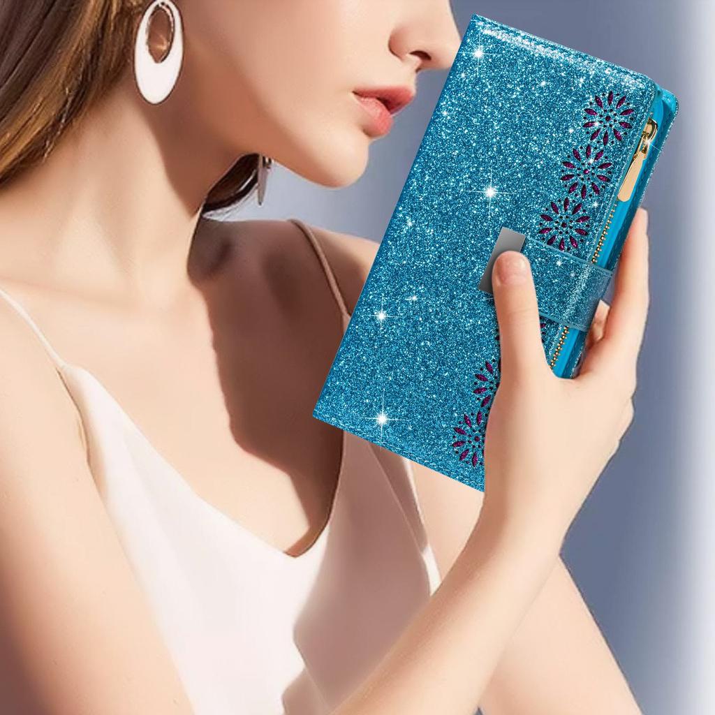 Custodia a portafoglio in pelle per Huawei P40 Pro/ P30 Pro/ P20 con 9 portacarte