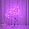 20 Inch Tabletop Bonsai Tree Light, Touch Switch 108 LED Lamp, Copper Wire Light