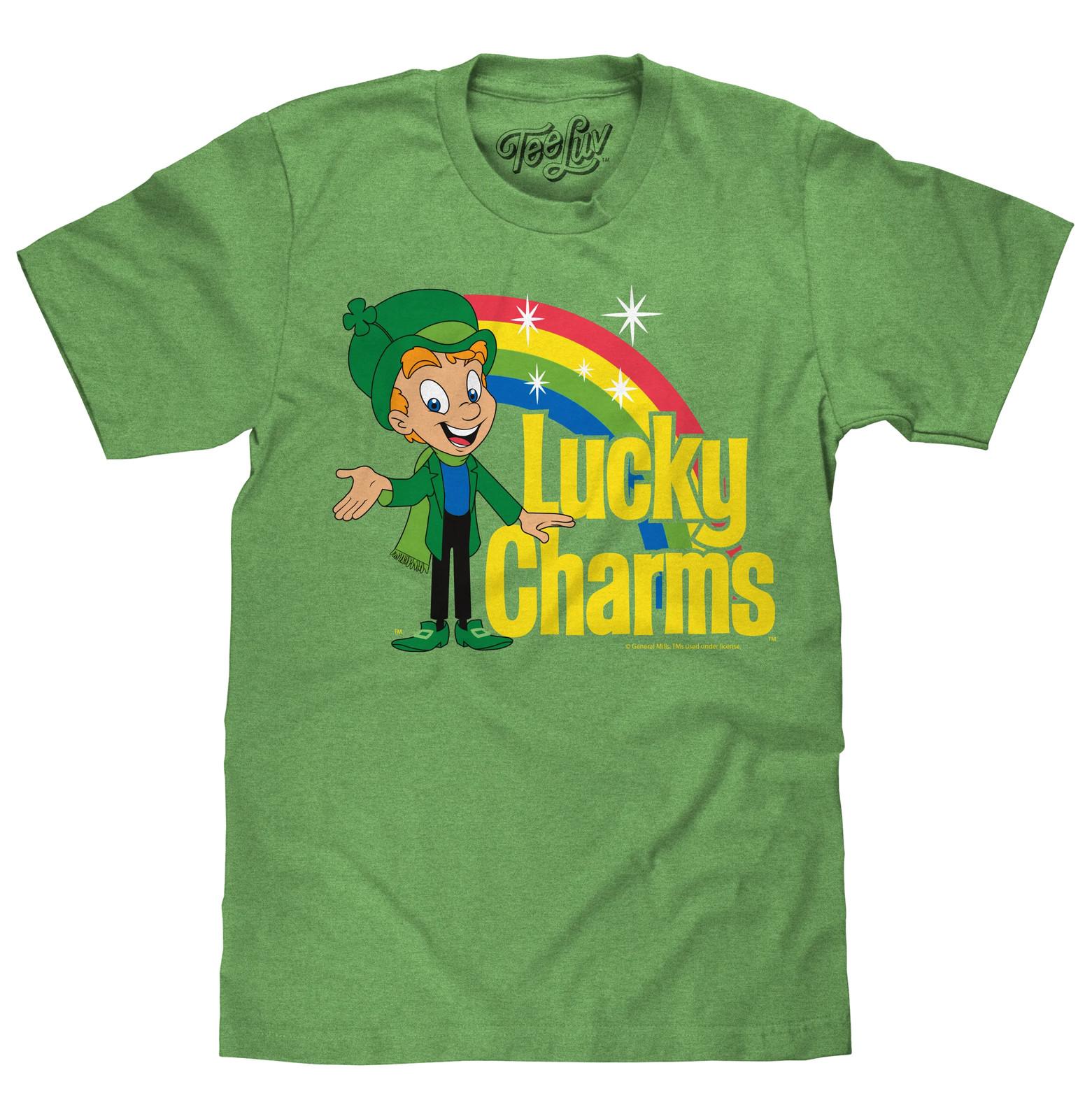 Lucky the Leprechaun Mens T Shirt Green M