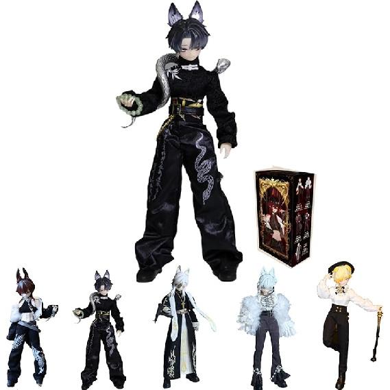 1/12 BJD Dolls Blind Box,Kawaii BJD Dolls Ten Thousand Escape Plan Series 1/12 Ball Jointed Doll Collectable Action Figure for Girls Birthday Party