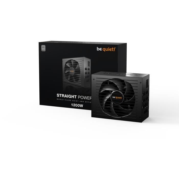 Alimentation pc - be quiet! - straight power 12 platinum - 1200 w - 80 plus platinum - modulaire