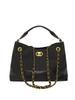 Damen Retro Farbblock Tragetasche mit Kette - Vielseitiger Schulter- & Umhängetaschen-Stil für den täglichen Gebrauch
