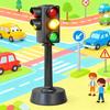 Traffic Light Toys, Mini Traffic Signs Educational  for Kids, Children Safety Learning Toys, Birthday Gift Idea