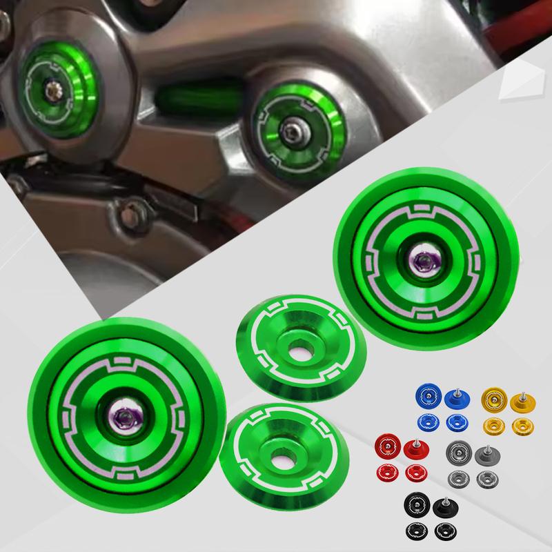 For KAWASAKI Z900 2017 2018 Moto Z 900 Frame Hole Cover Plug Bolt With Screw 5M Fairing Guard Cover Camshaft Oil Cap