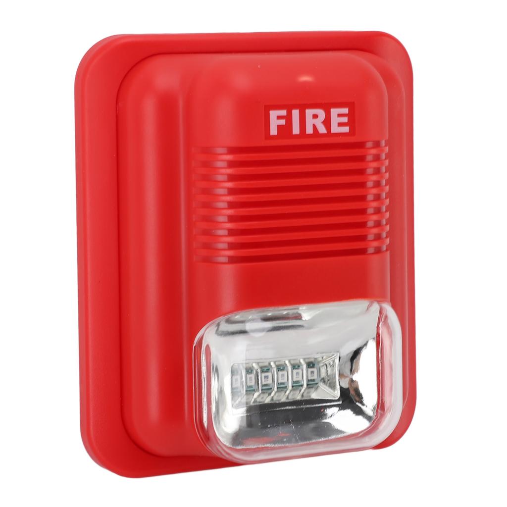 Super Loud Sound   Warning Siren with LED Light,  12 24V   Alarm for Residential Buildings, Shopping Malls, Hotels, Swimming Pools
