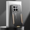 For Xiaomi 14 Case Aluminium Alloy+TPU+PC Honeycomb Holes Design Phone Guard Cover