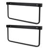 Pair of Foldable RV Shoe Rack Space Saving Aluminium Alloy Wall Mounted Shoe Organizer Hanging Shoe Storage Shelf for