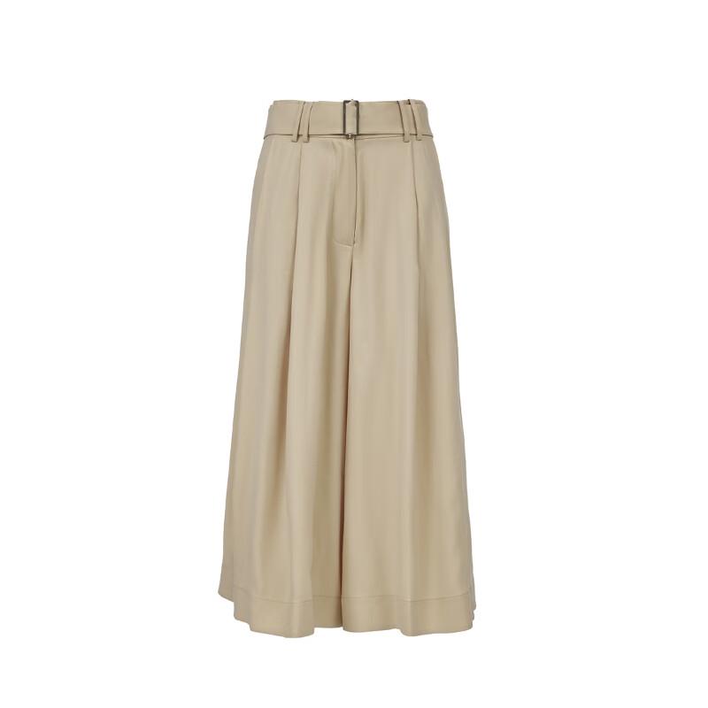 VEROMODA Women's High-Waist Detachable Belt Skirt-Pants