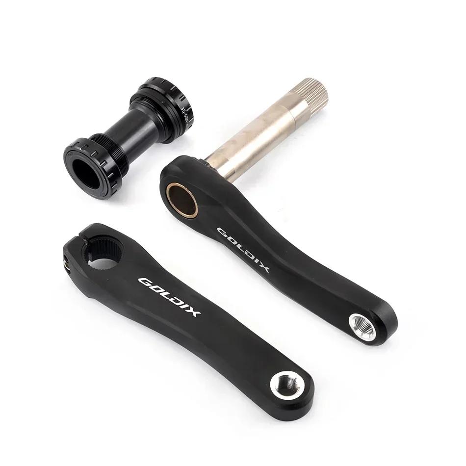 Ultralight Children's Bicycle Crank 110mm 127mm 140mm 150mm 155mm 160mm Crankset for Kid Support 7-12 Speed Bike Accessories