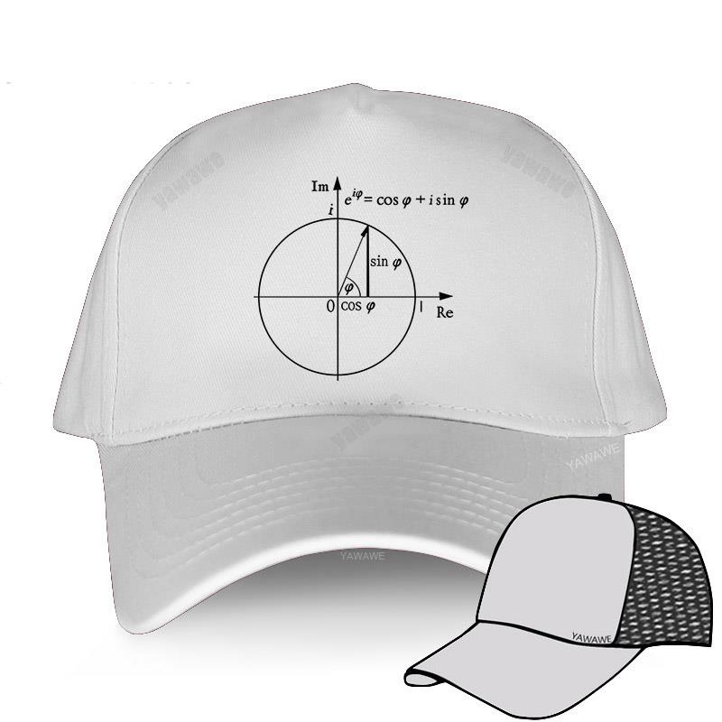 Baseball Cap Snapback Hip Hop Spring Summer Solid hats Euler S Identity Mathematics Unisex Teens Cotton Caps Outdoor casual hat