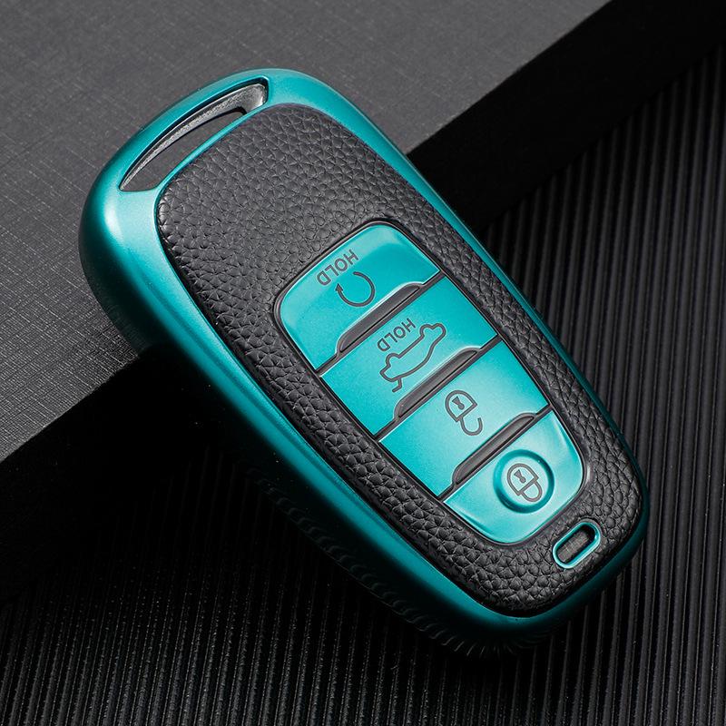 Car Key Case: Compatible with Hongqi H5, H9, E-HS9, H7, E-QM5 & HS5 Models